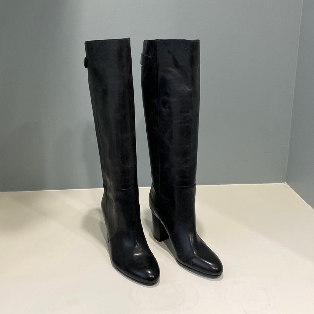 Isola tall boots NWOT, sz 9 in dark bluish gray